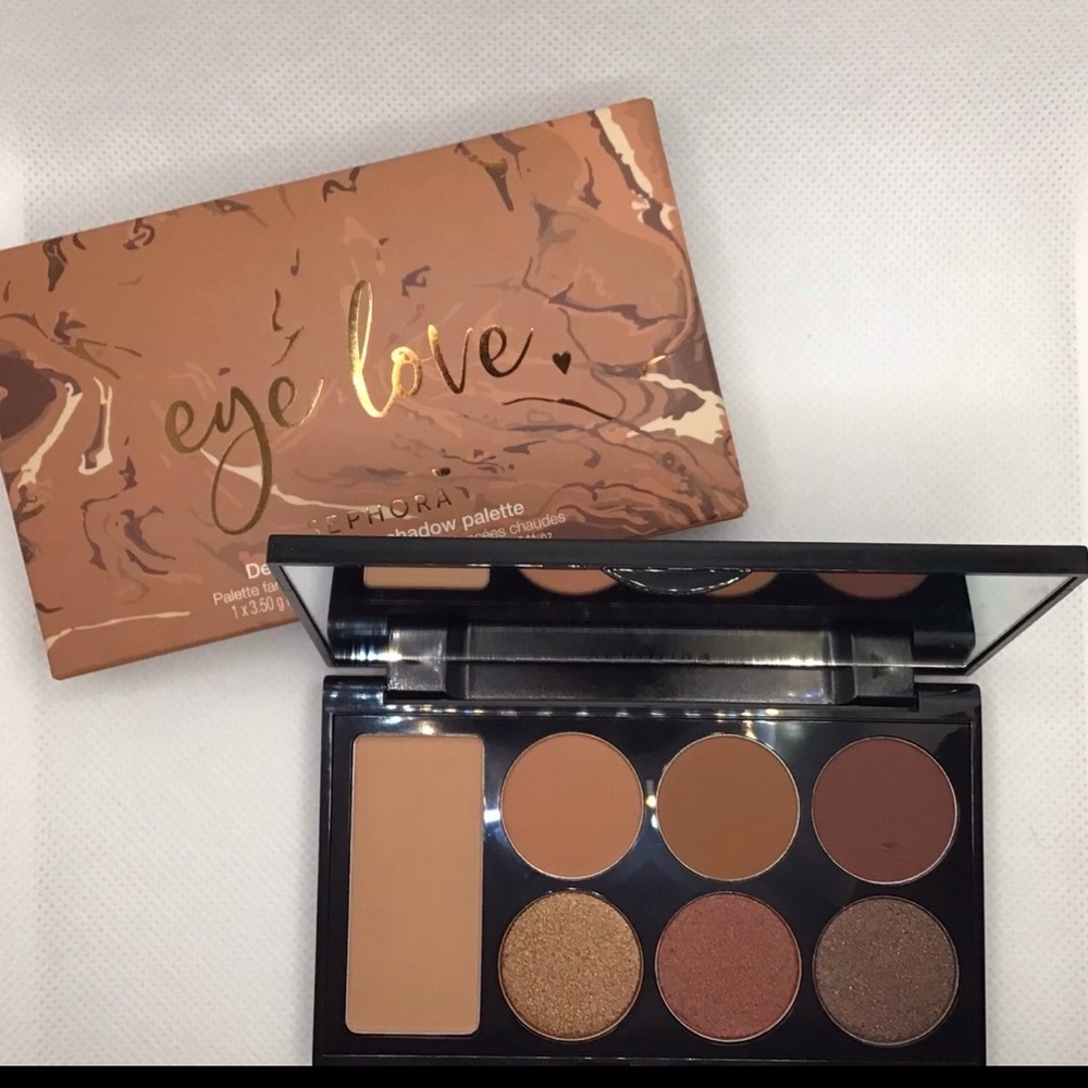 Sephora Eye Love Palette - Deep Warm Browns and Golds